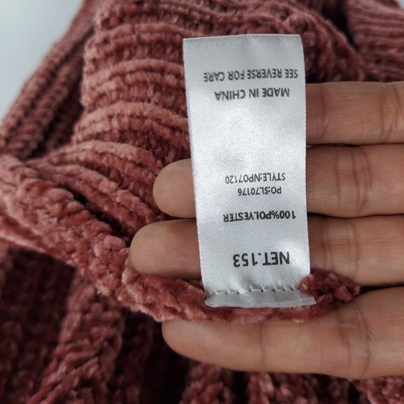 net.153 chenille Sweater size M/L - Picture 5 of 11